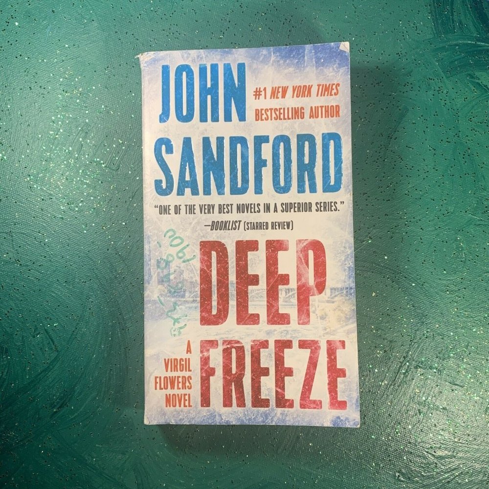 A Virgil Flowers Novel: Deep Freeze by John Sandford ~ Paperback Very Good ~YaY!